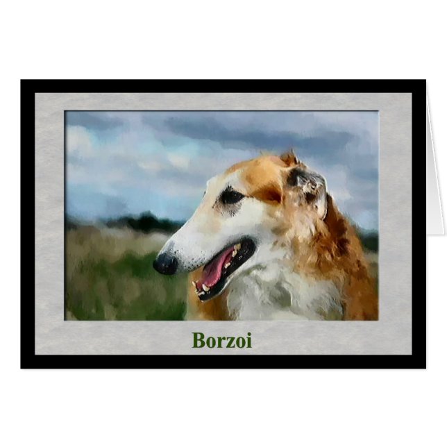 Regalos de arte de Borzoi (Anverso (Horizontal))