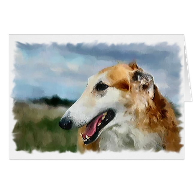 Regalos de arte de Borzoi (Anverso (Horizontal))