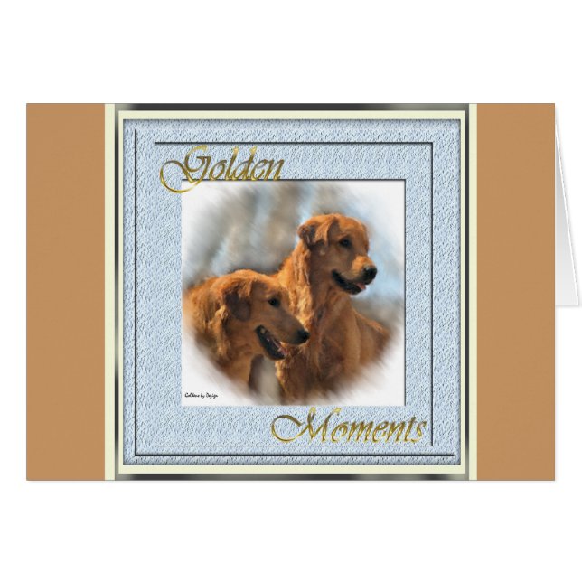 Regalos de arte de Golden Retriever (Anverso (Horizontal))