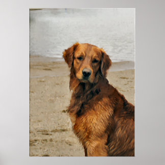 Regalos de arte de Golden Retriever