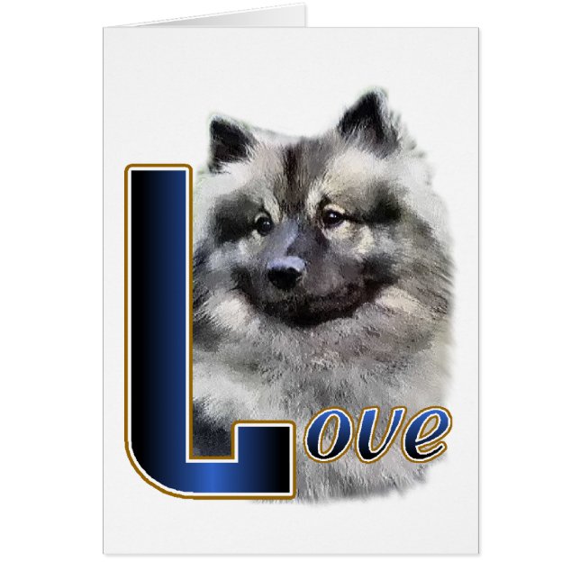Regalos de arte de Keeshond (Frente)