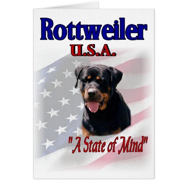 Regalos de arte de Rottweiler (Frente)