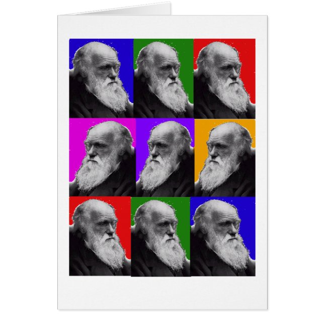 Regalos de arte pop de Charles Darwin para todas l (Frente)