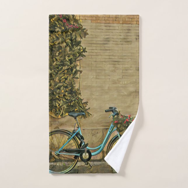 Regalos de bicicleta para ella (Toalla de mano)