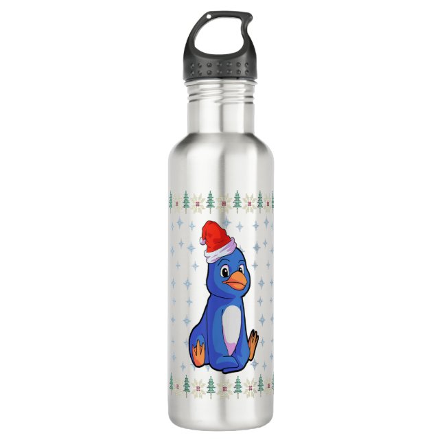 Regalos de botellas de agua de Penguin Lover | Reg (Anverso)