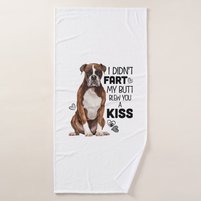 Regalos de Boxer Dog (Toalla de baño)