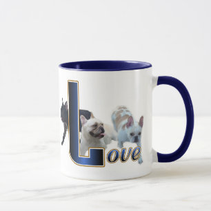 Regalos de Bulldog franceses de tazas de bebidas