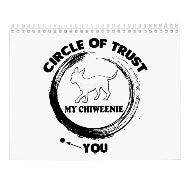 Regalos de calendario de Chiweenie para las mujere (Reverso)