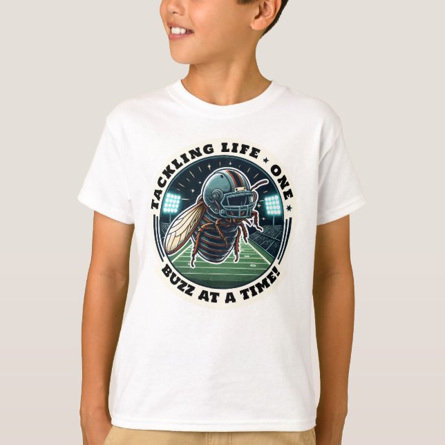 Regalos de camiseta de Fanny Football Kids (Anverso)