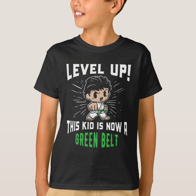 Regalos de camiseta de premio de cinturón verde de (Anverso)