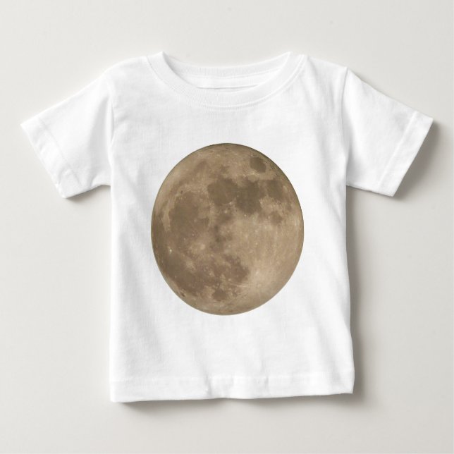 Regalos de Camisetas de luna llenos de bebé moon d (Anverso)