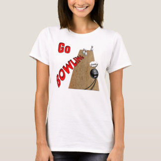 Regalos de camisetas del personalizado Bowling