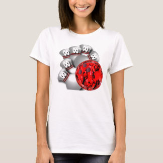 Regalos de camisetas del personalizado Bowling
