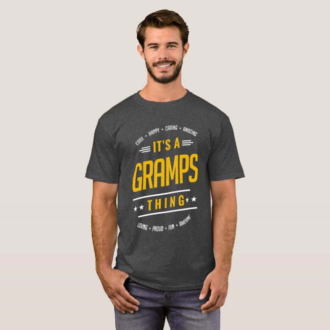 Regalos de camisetas Gramps Thing (Anverso completo)