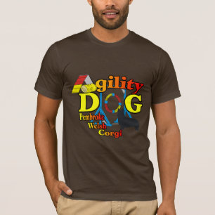 Regalos de Camisetas Pembroke Welsh Corgi Agility