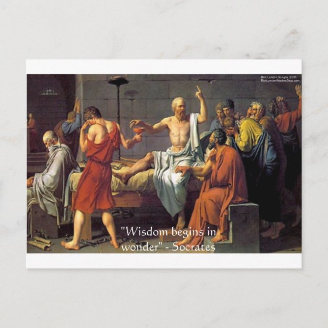 Regalos de Camisetas y Tarjetas de Socrates "Sabid (Anverso)