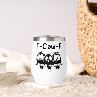Regalos de citas divertidas de aves F-Caw-F 