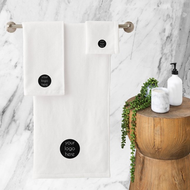 Regalos de clientes con el logotipo de la empresa  (Promotional Business Company Logo Customer Gifts Bath Towel Set)