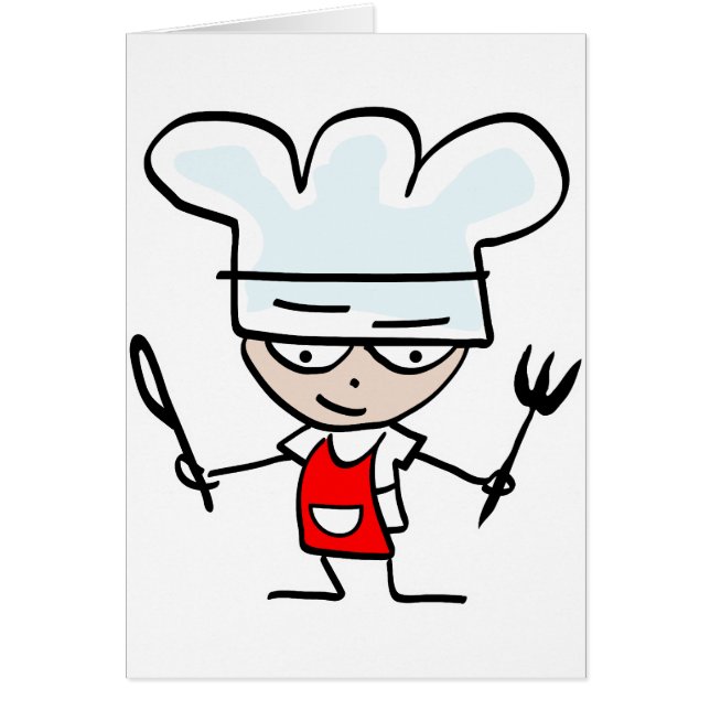 Regalos de cocina con dibujos animados divertidos  (Frente)