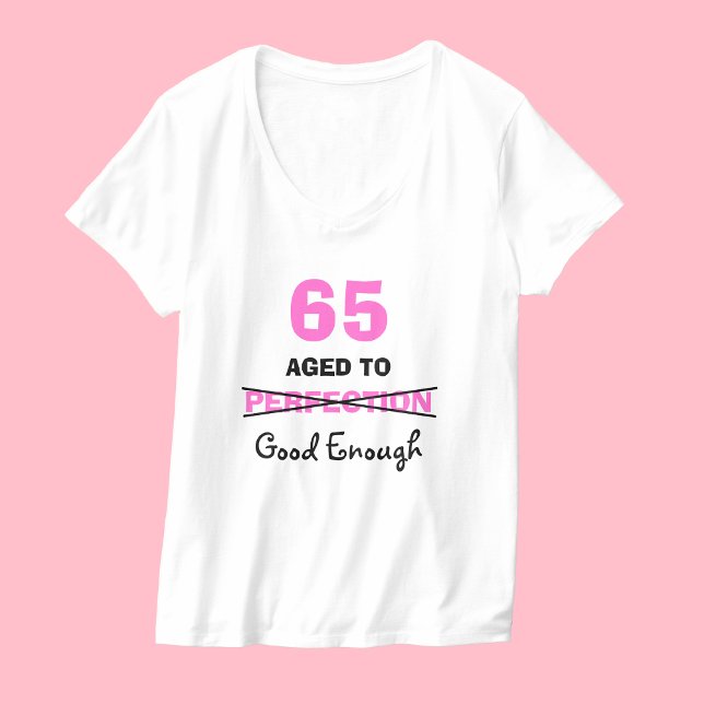 Regalos de cumpleaños 65 para camisetas de mujeres (Subido por el creador)