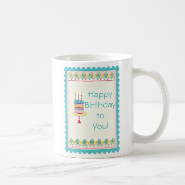 Regalos de cumpleaños baratos - taza del feliz (Derecha)