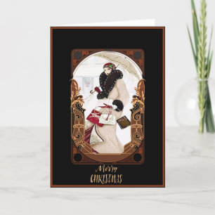 Regalos de Dama Art Deco de los años 20 y Navidad