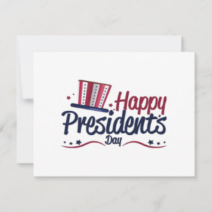 Regalos de diseño del Día del Presidente feliz pat