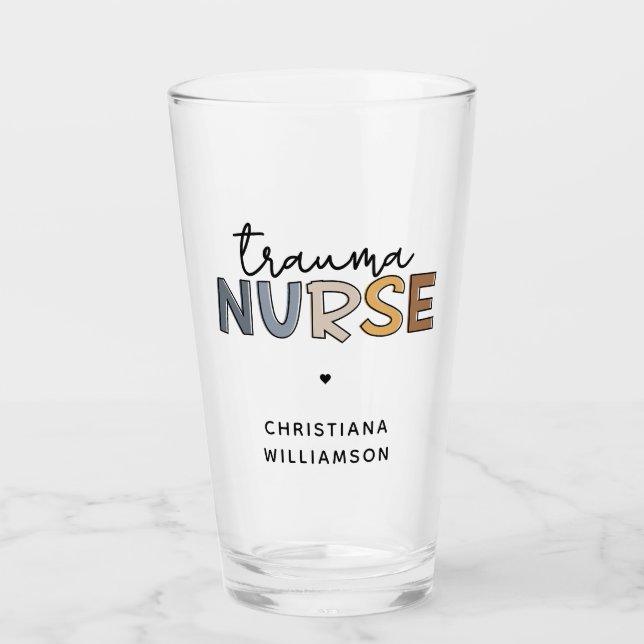 Regalos de Enfermería de Trauma Personalizado Enfe (Anverso)
