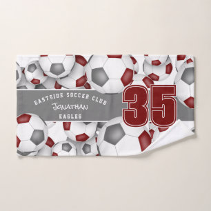 Regalos de equipo gris marrón Montones de pelotas 