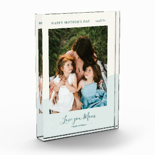 Regalos de fotos modernas del día de la madre en m