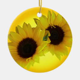 Regalos de girasol personalizados con adornos de g