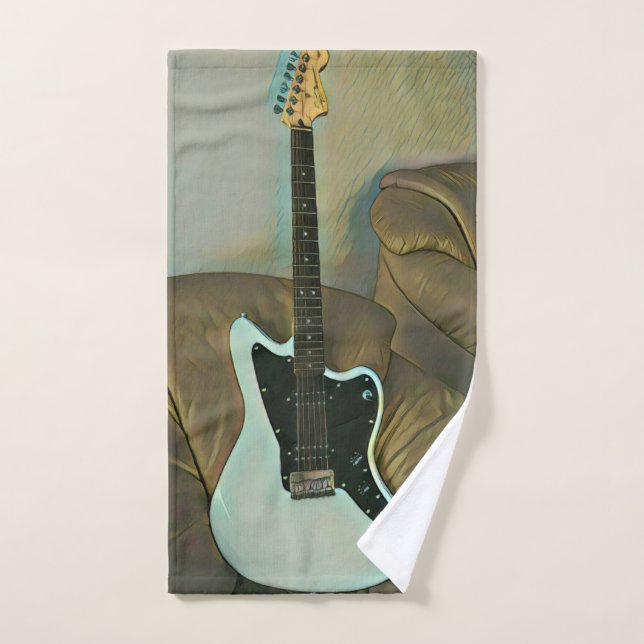 Regalos de guitarra para papá (Toalla de mano)