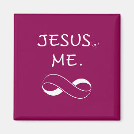 Regalos de imán cristiano Jesús Me Infinity