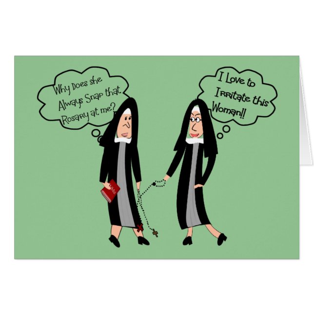 Regalos de "irritación extrema" de las monjas (Anverso (Horizontal))