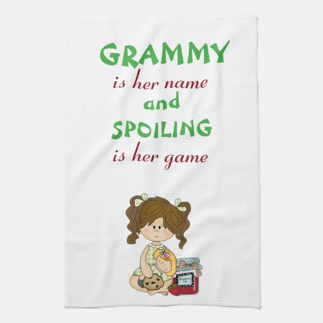 Regalos de la abuela de la toalla de cocina de (Vertical)