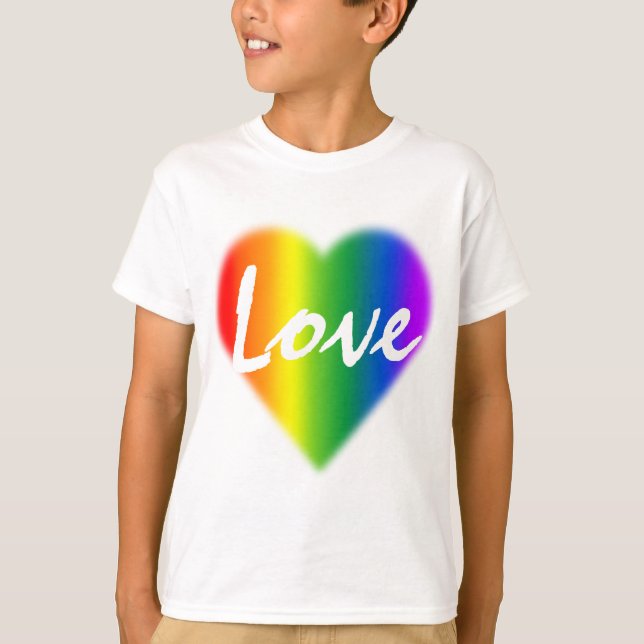 Regalos de la camiseta del orgullo gay del niño de (Anverso)
