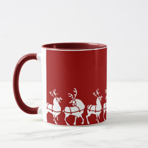 Regalos de la Copa Coffee de Reindeer Mug Navidade