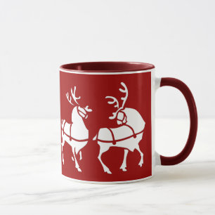 Regalos de la Copa Coffee de Reindeer Mug Navidade