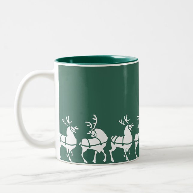 Regalos de la Copa Coffee de Reindeer Mug Navidade (Izquierda)