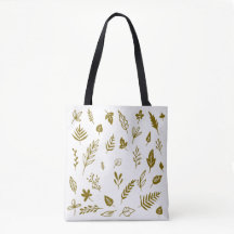 Regalos de la naturaleza: bolsa de arte botánico
