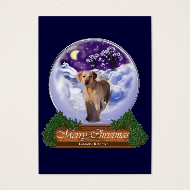 Regalos de Labrador Recuperador de Navidades (Frente)