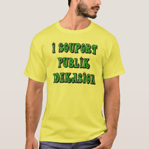 Regalos de las camisetas de la enseñanza pública