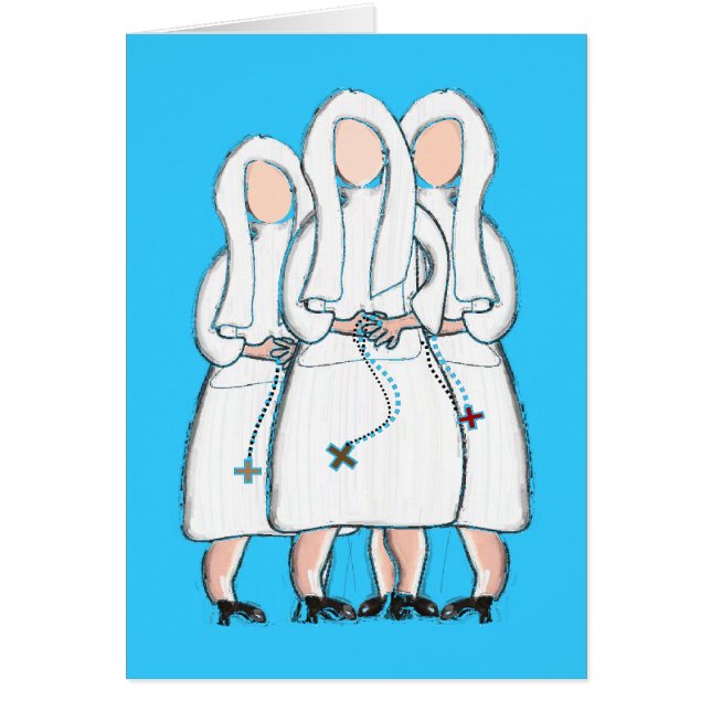 Regalos de las monjas diseño de "tres hermanas (Frente)
