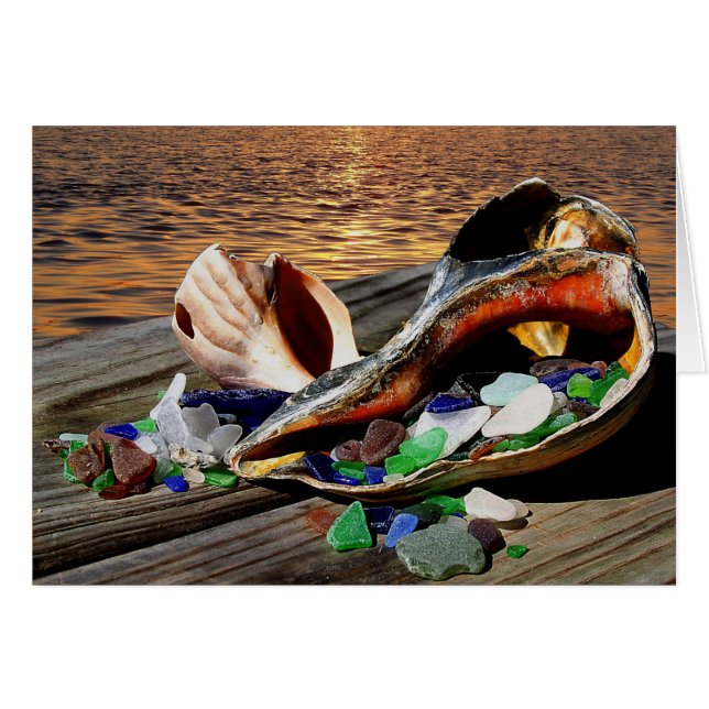 ¡Regalos de las tarjetas del mar! (Anverso (Horizontal))