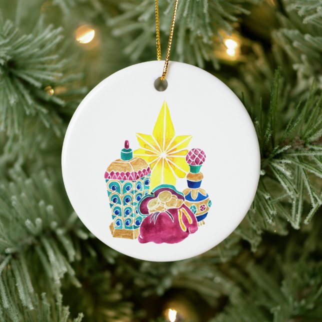 Regalos de Magi - Ornamento de Jesse Tree Keepsake (Árbol)