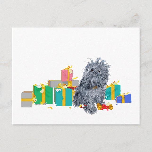 Regalos de Navidad de Brussels Griffon (Anverso)