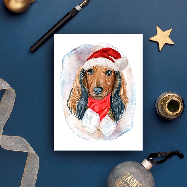 Regalos de Navidad para Dachshund de pelo largo pa (Subido por el creador)