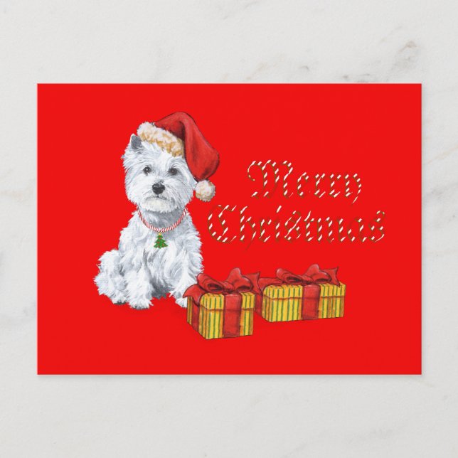 Regalos de Navidad para West Highland White Terrie (Anverso)