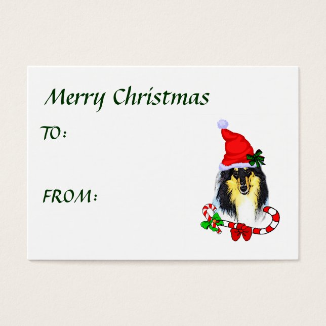 Regalos de Navidades de Collie (Frente)