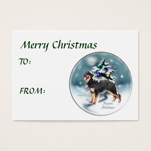 Regalos de Navidades de Hovawart (Frente)